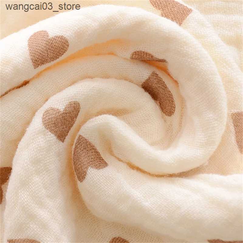 Blankets Swaddling Upgraded Muslin Swaddle Blanket Cotton Muslin Square Soft Large Muslin Swaddles Muslin Cloths for Baby Boys Girls Dropshipping L240