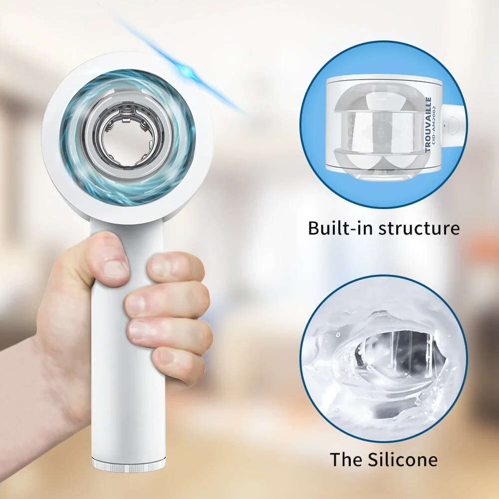 Male Mastubator Sex Toys Handsfree Automatic Telescc Silicone Vagina Masturbation for Men Blowjob Sexs hine Adult Goods 18