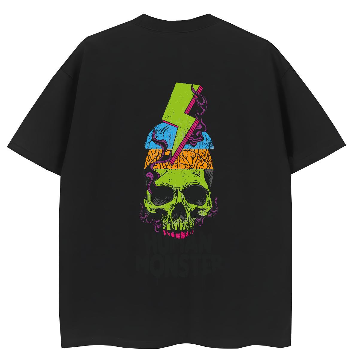 Designer T-Shirts for Women 230g Cotton O-Neck Short Sleeve Casual skull Women Tshirts Female DIY Logo Tees