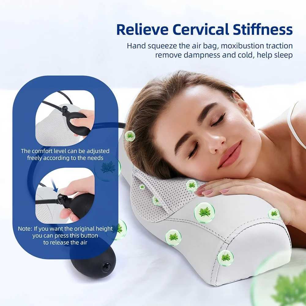 2-in-1 electric neck and back massage pillow waist massage pillow kneading massage pad finger pressure head shoulder massage head W240819