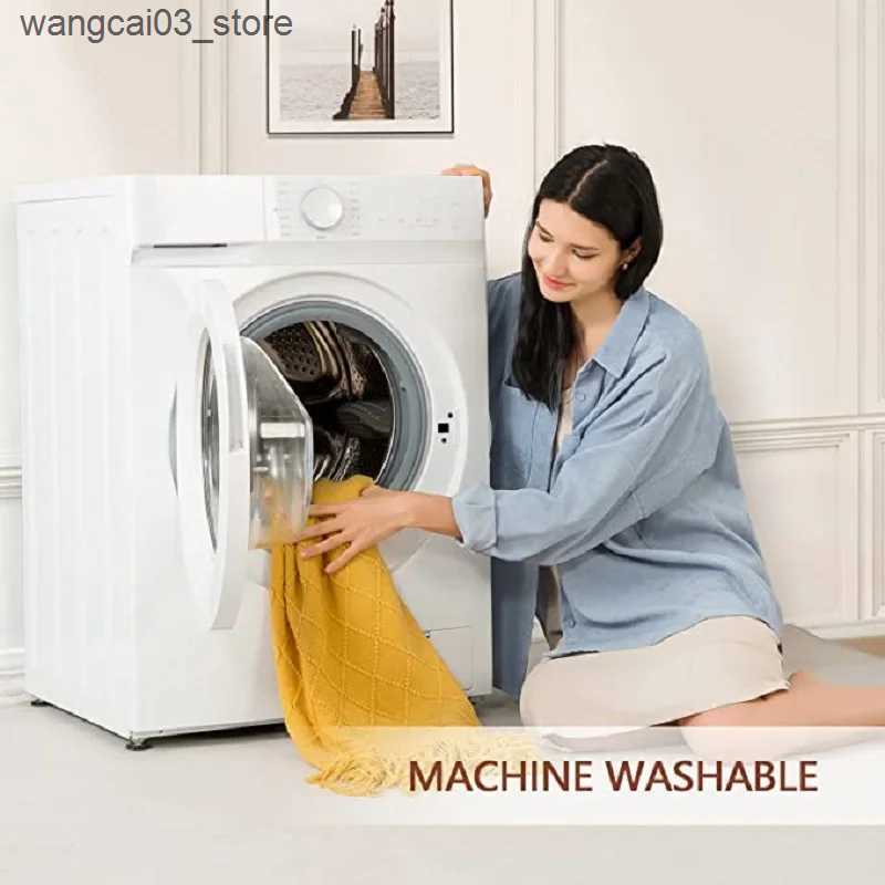 Blankets Swaddling Inya Knitted Blankets Throw On Sofa Bed Cover Bedspread Super Soft Stroller Wrap Infant Swaddle Kids Plaid Christmas Decor Green L2