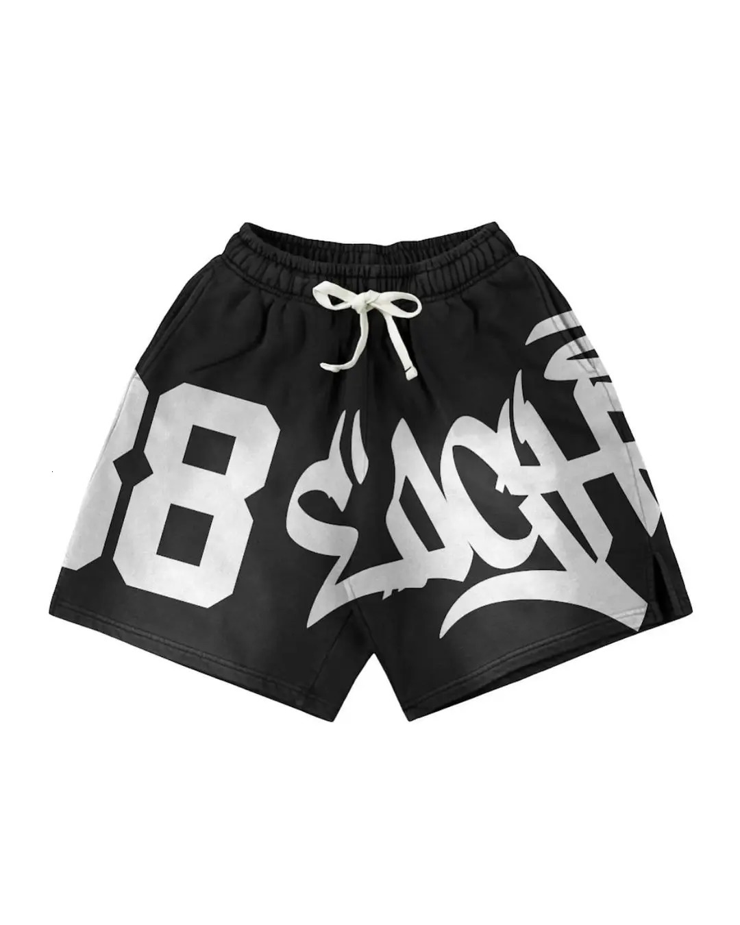 Harajuku proud family pattern y2k top tshirt and shorts two oversized tshirts casual tracksuit street mens clothing 241008