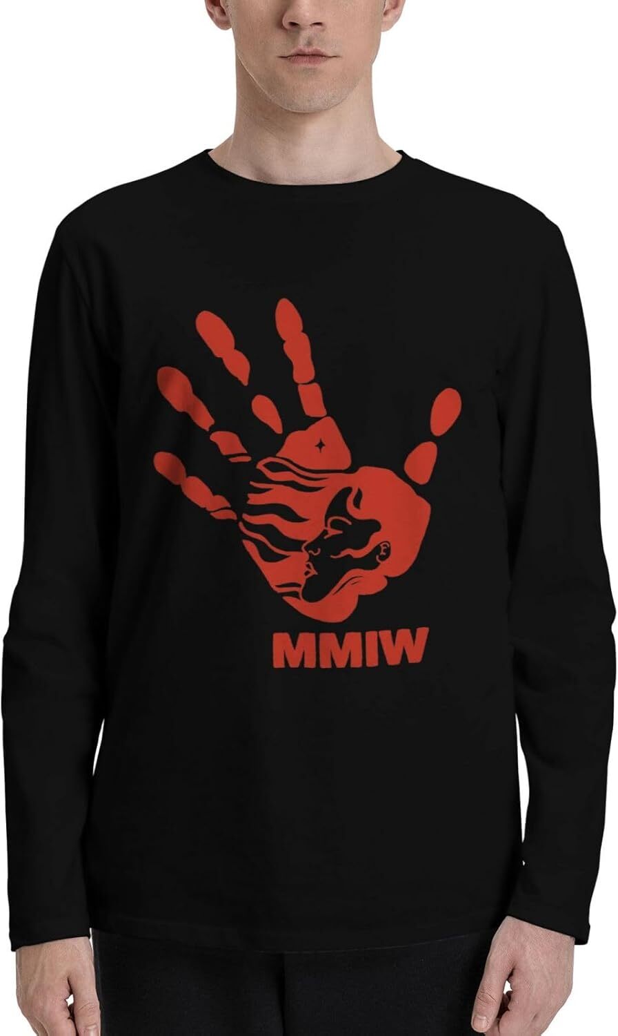 Long Sleeve Shirts for Men sweatshirt No More Stolen Sisters Mmiw Missing Murdered Indigenous T-Shirt Long Sleeve T-Shirt Men Woman's Fashionable