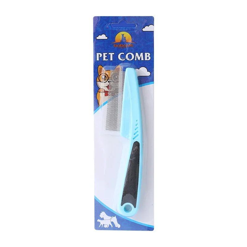 Stainless Steel Needle Grooming Louse Remove Lice Close-Tooth Grate Comb Pet Animal Care Comb Removal Flea Comb for Cat Dog