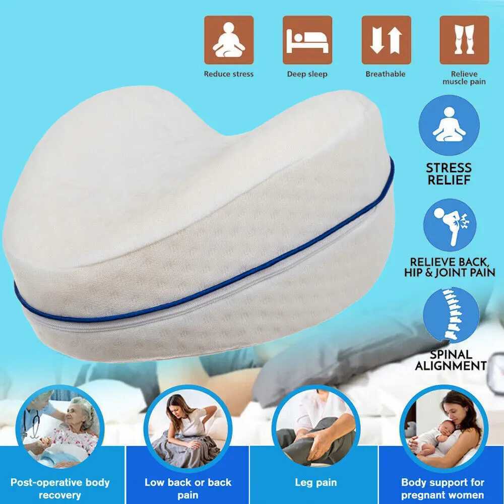 Body Memory Cotton Leg Pillow for Joint Pain Relief in the Lower Back and Legs Scientific Cushion for Anti Slip High Foot Mat for Home Use W240819