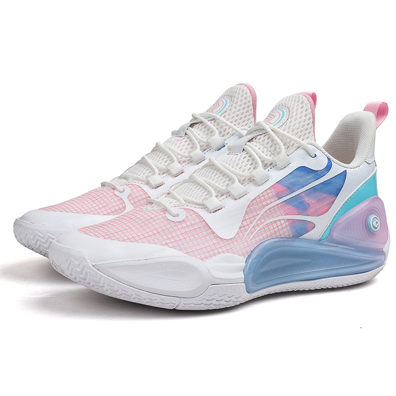 New men's actual combat shock-absorbing rebound actual combat basketball shoes Blitz 9 breathable fashion couple street shoes