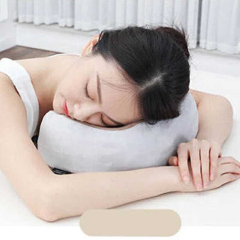 Rechargeable neck protection electric U-shaped kneading massage neck pillow multifunctional household car heating neck massager W240819