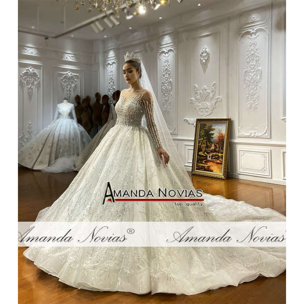 New Design Lace Wedding Dress Real Work
