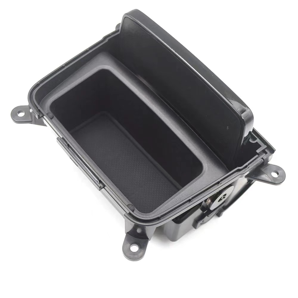 Central Control Lacquer Black Decorative Panel Storage Box Miscellaneous Box For Audi A4 B9 A5 Q5