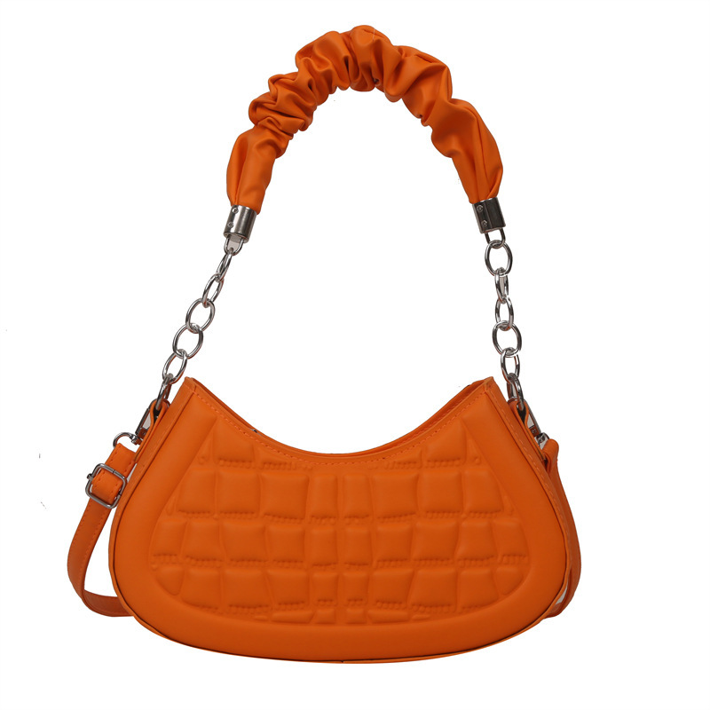 Small niche crescent new fashion minimalist shoulder casual trend crossbody bag for women