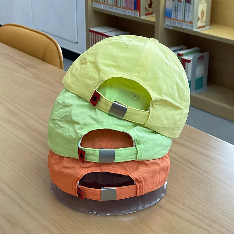 Sparkling style quick drying baseball caps for men and women outdoor running Internet leisure spring toe cap 241009