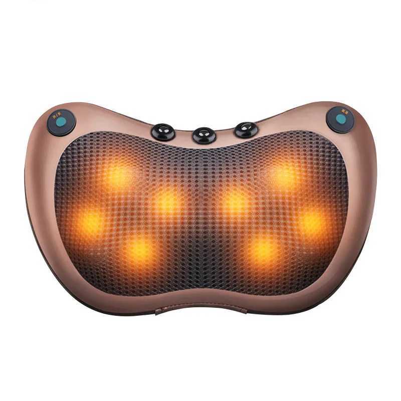 Massage pillow finger pressure 3-speed head relaxation electric shoulder back waist multifunctional massage pillow W240819