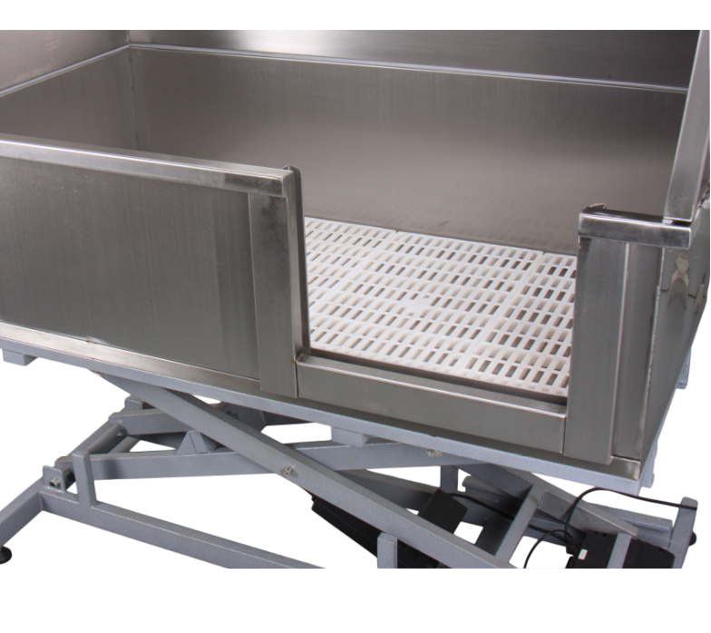 HF veterinary equipment dog grooming bath Electric Lifting Stainless Steel grooming dog bath tub