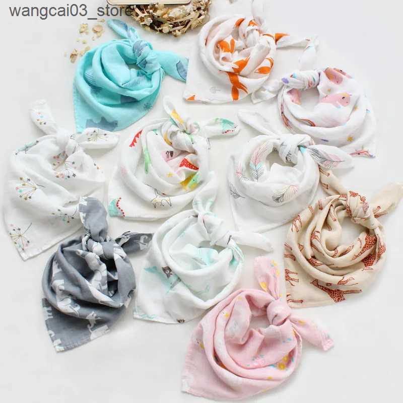 Blankets Swaddling Baby Blankets Newborn Super Soft Bath Swaddle Kids Muslin Organic Cotton Fabric Stuff Girl Boy Burp Cloth Towel Monthly Wrap L24091