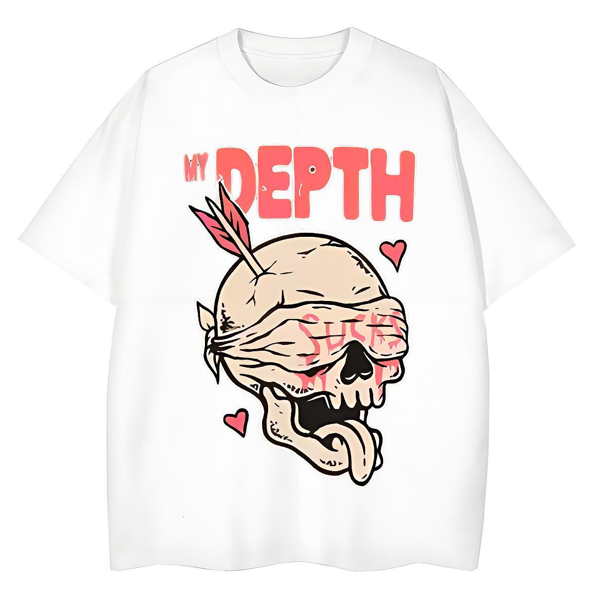 2024 T Shirts Women 230g 100% Cotton O-Neck Short Sleeve Casual masked Woman Tshirt Soft DIY Logo Top Tees