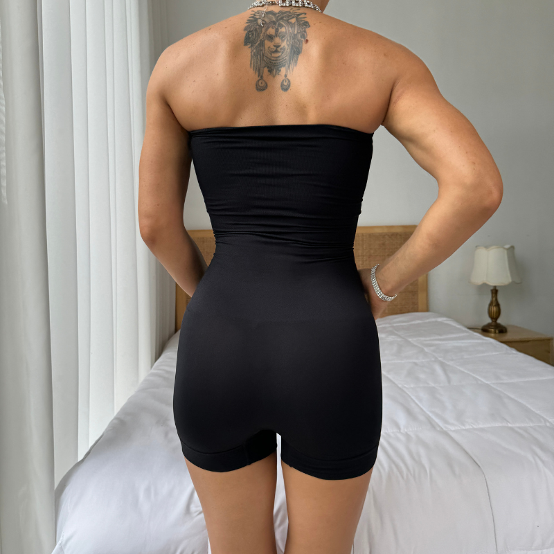 good quality bodysuit women waist trainer tummy slimmer shapewear training corsets cincher body shaper bustierxy4506