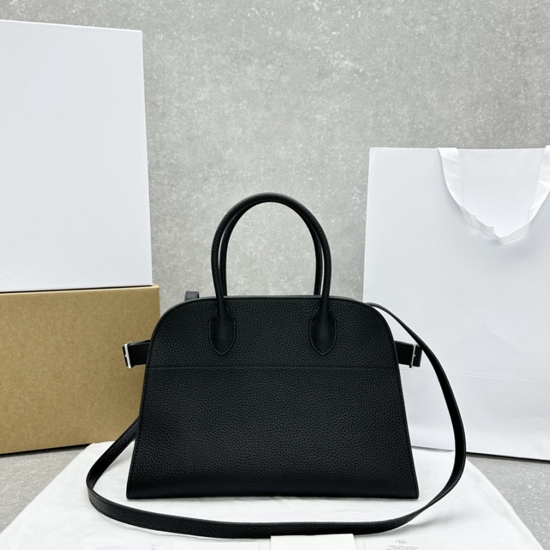 10A calfskin Autumn and winter styles Margaux 10 26cm Fashion Designer bags large capacity brief case handbags Bowling Bag wallet real Leather tote 1831