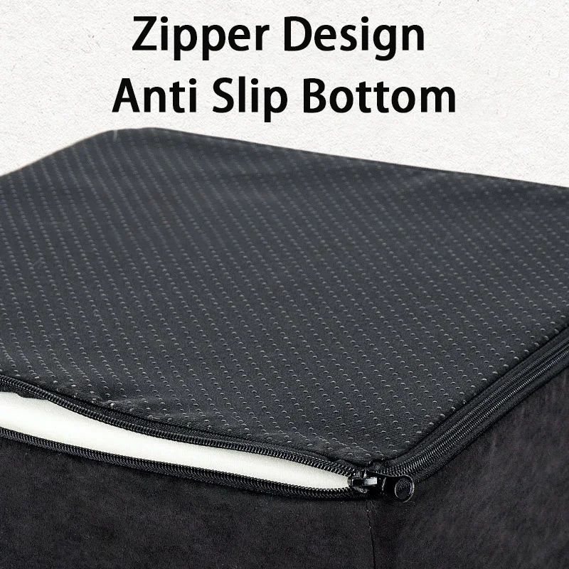 Small Pet Dog Stairs Removable Sponge Ladder Bedside Multifunctional Bed Steps Anti Slip Soft Puppy Staircase Dog Accessories