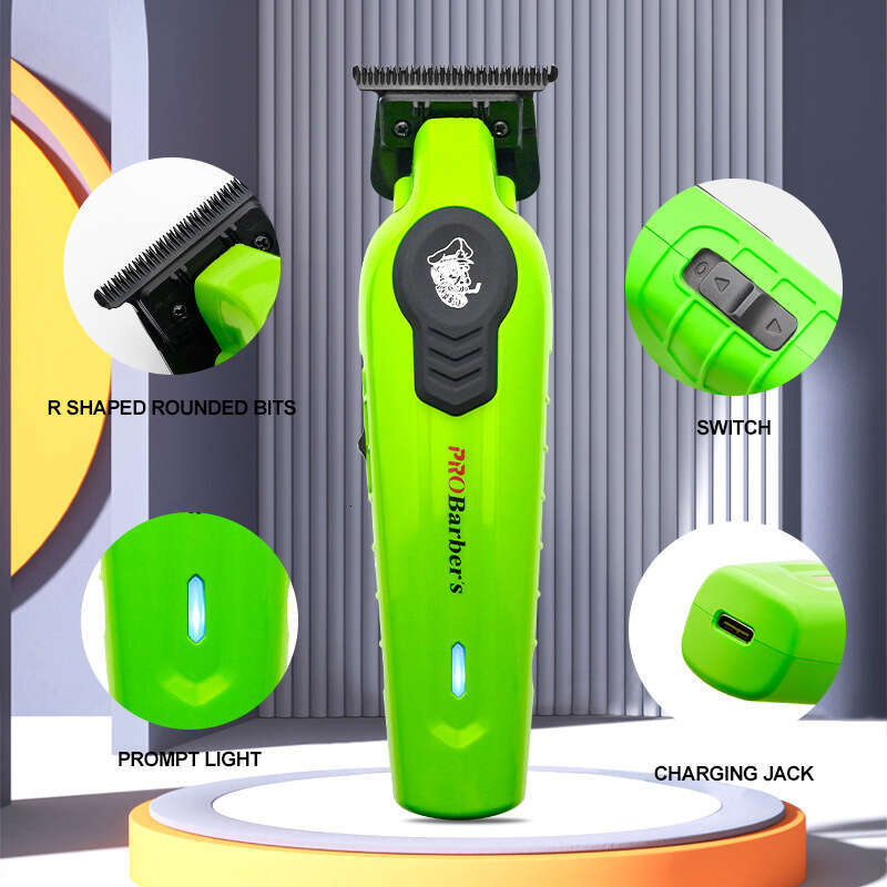 Clipper Shaver Kit Men Professional Barber Set for Hair and Cutting Zero Gap T-Blade Beard Trimmer