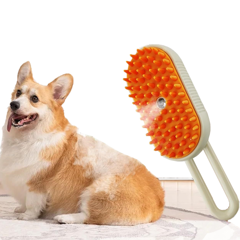 3 in 1 Electric Spray Cat Hair Brushes for Massage Pet Grooming Comb Hair Removal Combs Cat Steam Brush Steamy Dog Brush