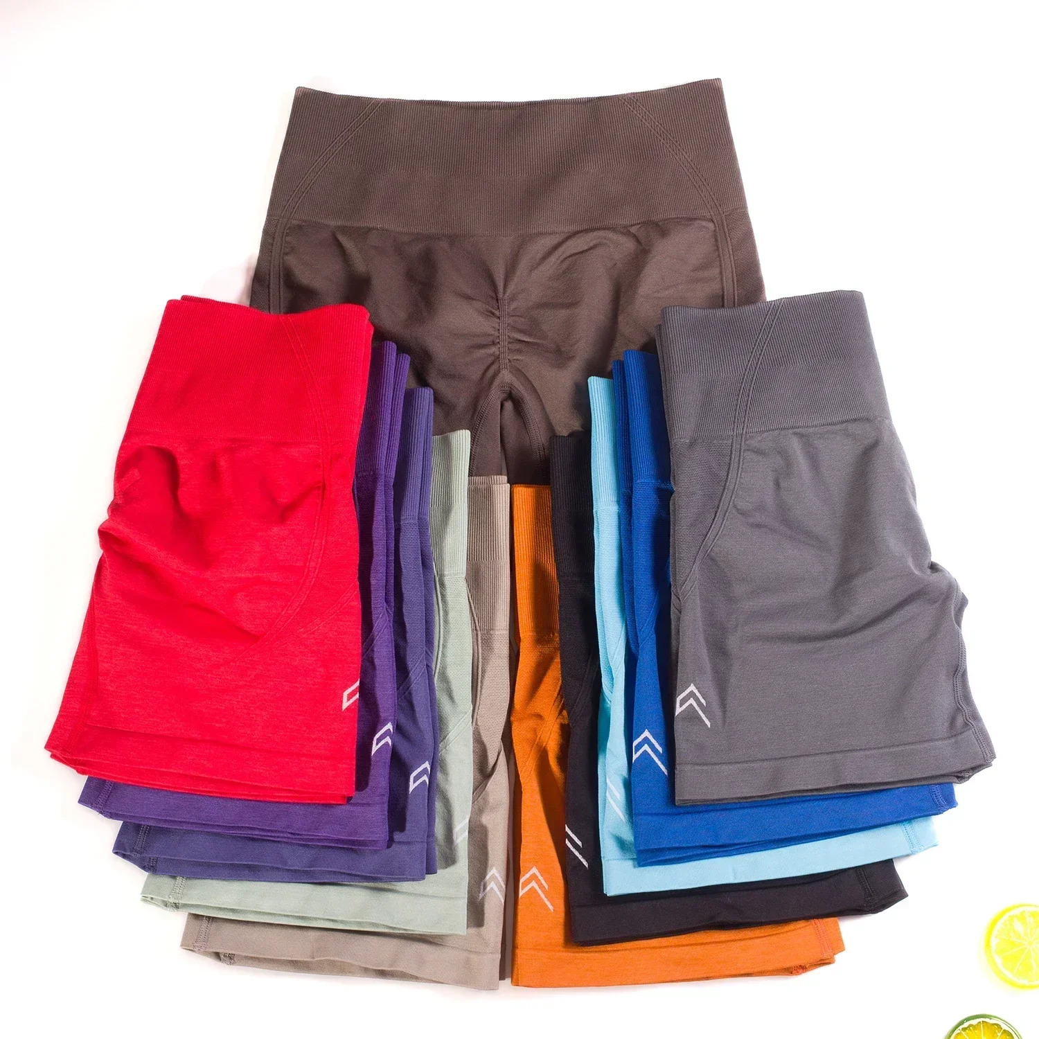 Effortless Seamless Women Scrunch Bum Workout Short Legging Squat Proof Ruched Butt Gym Sports Shorts Training Wear Booty