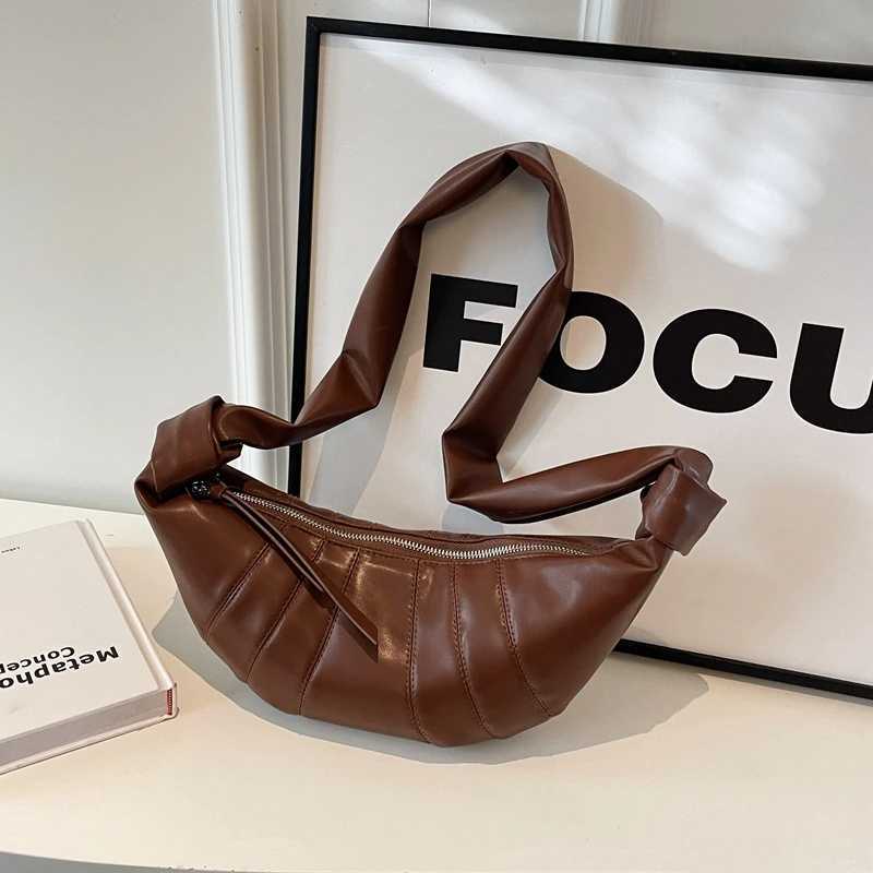 New Arrival Threaded Tramp Solid Pu Shoulder Zipper High Capacity Cross Body Hot Selg Personalized Womens Bag Bolsos De Se ora Z241012