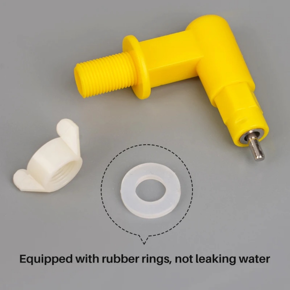 2/4/6pcs Automatic Chicken Waterer Needle Type Water Nozzle Leak-Proof Bird Feeder Poultry Waterer Farm Chicken Supplies