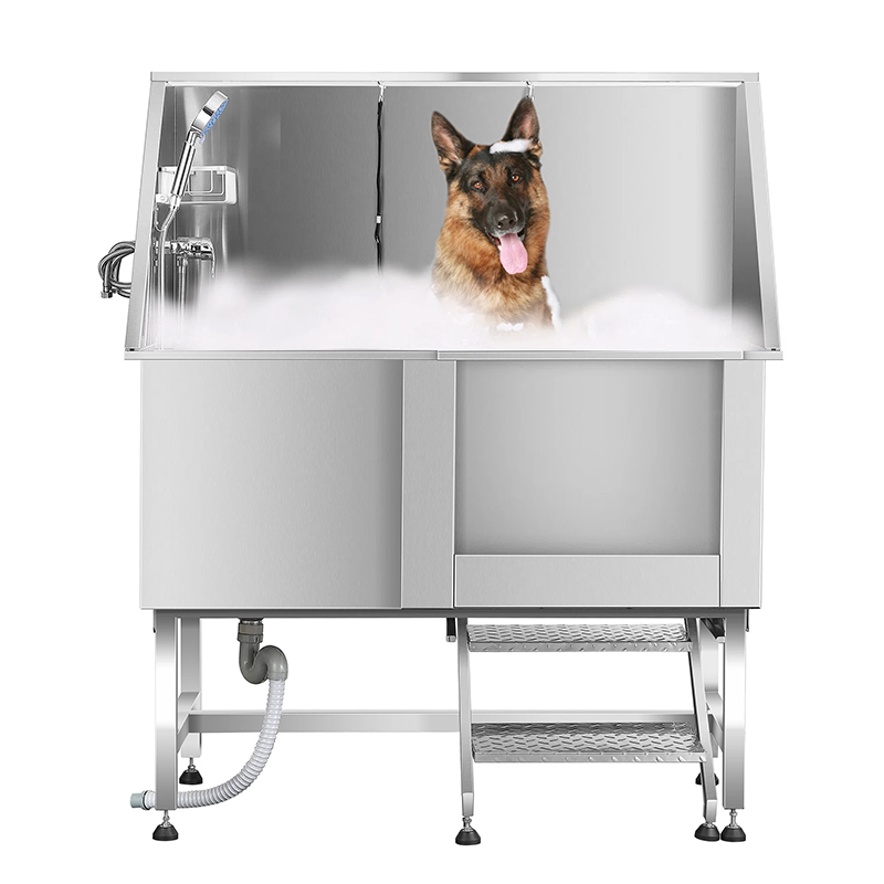 Chinese Factory Adjustable Height Dog Grooming Bath Tub Washing Station Pet Cleaning Bathing Tub