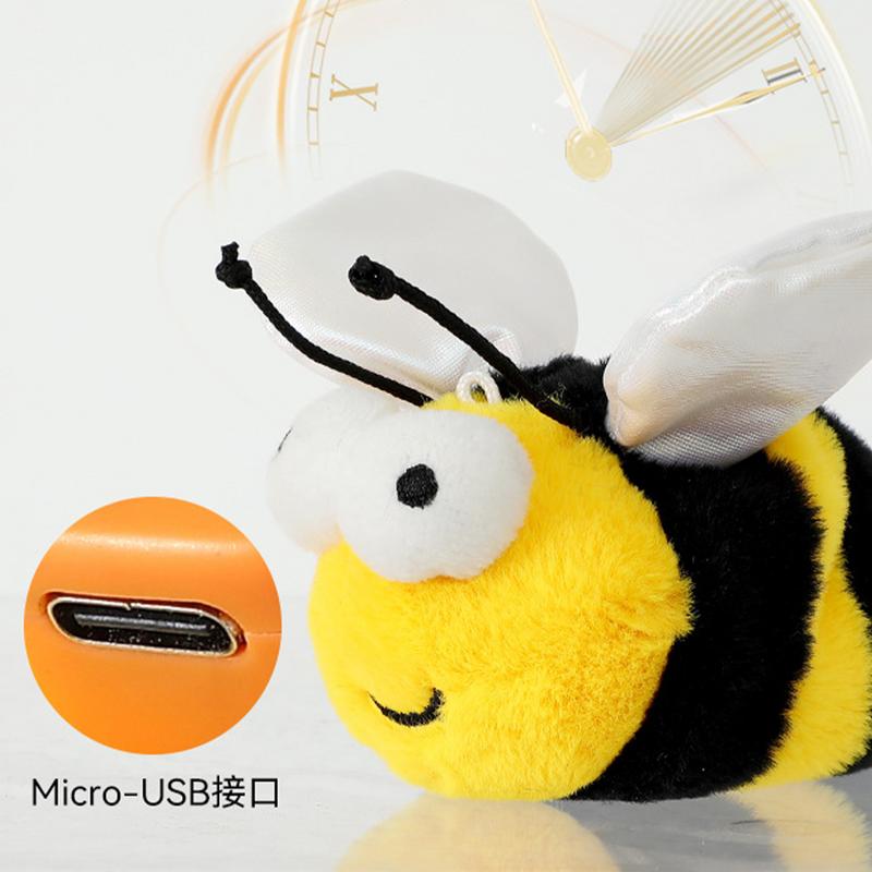 Electric Flying Bird For Cats Simulation Flying Bird Cat Teasing Catnip Toy Realistic Appearance Teasing Cat Toy For Medium Cats