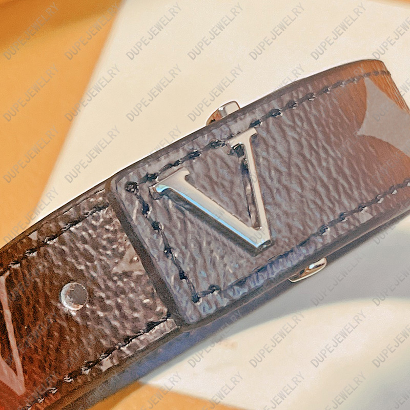 Designer Bracelet Slim Bracelet Luxury Mens Bracelets Men Leather Bracelet With Box Birthday louis vuittone lv louievuitton lvt vuitton ONG8