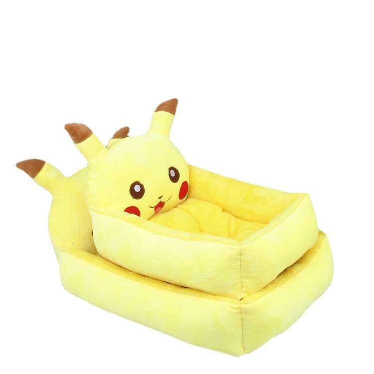 Cute cartoon Teddy VIP Samoye four season warm pet dog bed cat kennel sales