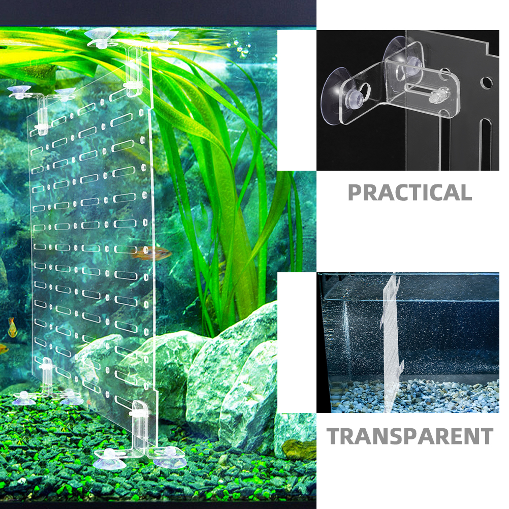 Fish Tank Isolation Board Tanks Water Case Aquarium Dividers Supplies Partition Plate
