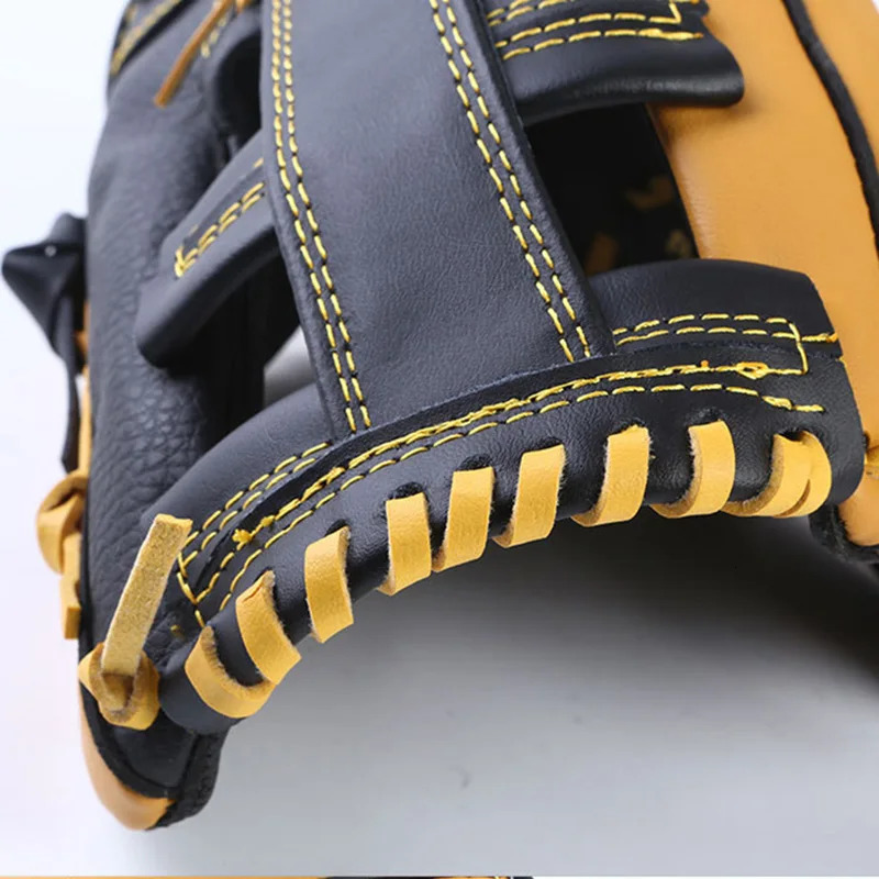 Two-Layer Cowhide Baseball Gloves Batting Gloves Youth and Childrens Pitching Gloves Left and Right Hand Softball Sports Gloves 241010