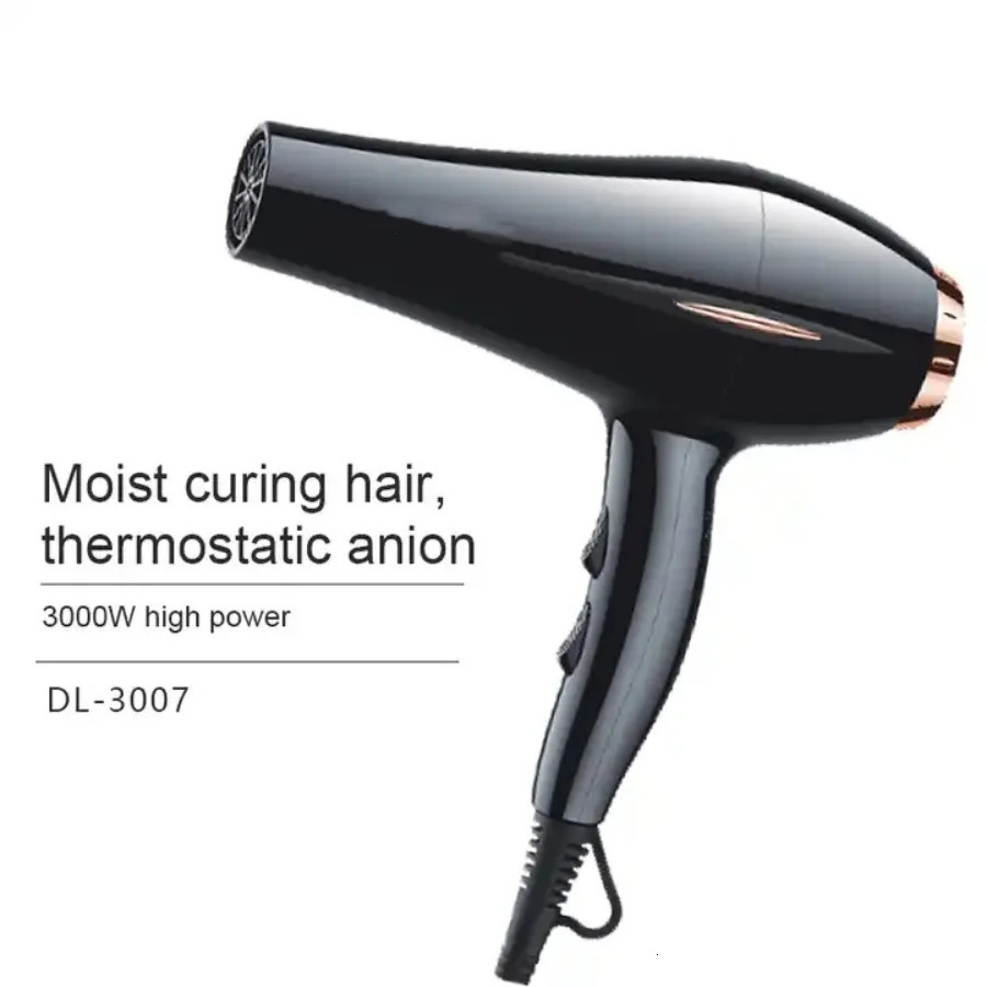 1700w negative ion hair dryer with motor quick drying high speed low noise temperature control hair care quick drying 241009