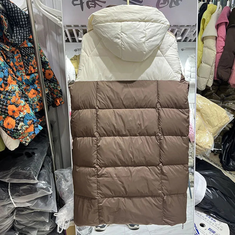 Womens Winter Jacket Korean Fashion Couple Hoodie Long Coat Long Sleeve Warm Thick Coat Y2K Puff Jacket 241009