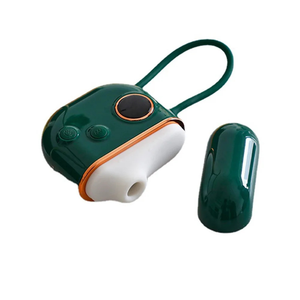 Mini Sucking Vibrator Portable Vagina Nipple Sucker Waterproof Vibrating Egg Massager Female Masturbator Sex Toys for Women 241009