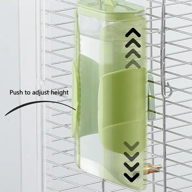 Bird Feeder Parrot Feeder Water Feeder for Birds Large Capacity Bird Watering Bird Water Dispenser Parrot Water Bottle Automati