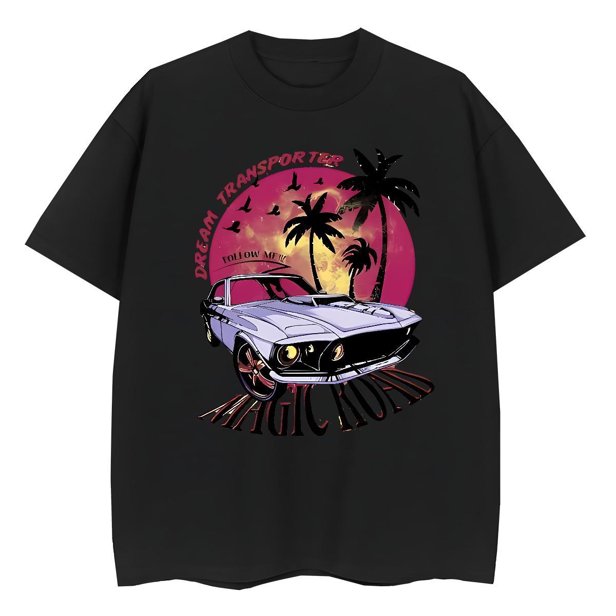 2024 Casual T-Shirts for Women 100% Cotton 230g Breathable Short Sleeve Casual Daily Wear beach Women Tshirts High quality Skull Polos