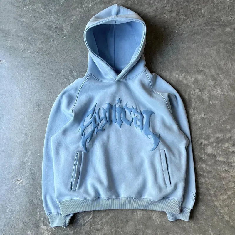 Xinyin hooded sweatshirt Harajuku mens long sleeved super large hooded sweatshirt casual retro Y2k top sweater hip-hop sportswear jacket 240930