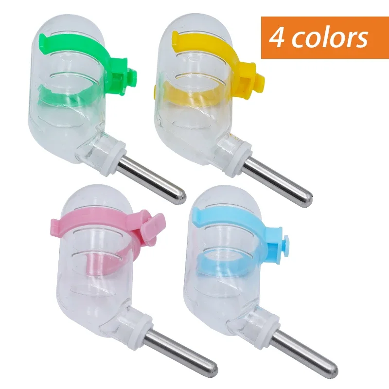 60ml Pet Hamster Nipple Drinker Bottle Automatic Water Drinking Bowl for Dogs Rabbit Hamster Pet Water Dispenser New