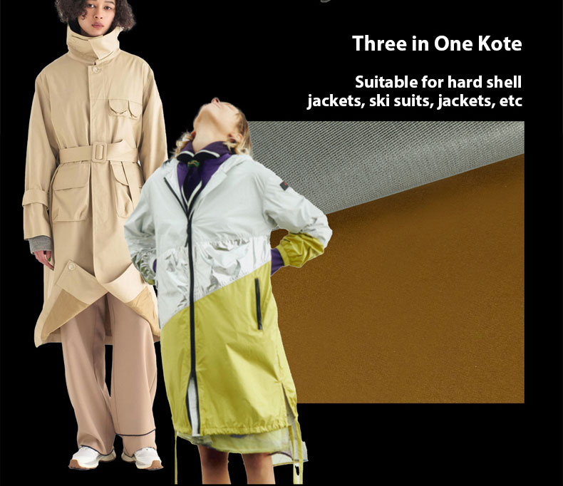 All-Weather Resistant Thermally Protective Fabric with Multiple Layers