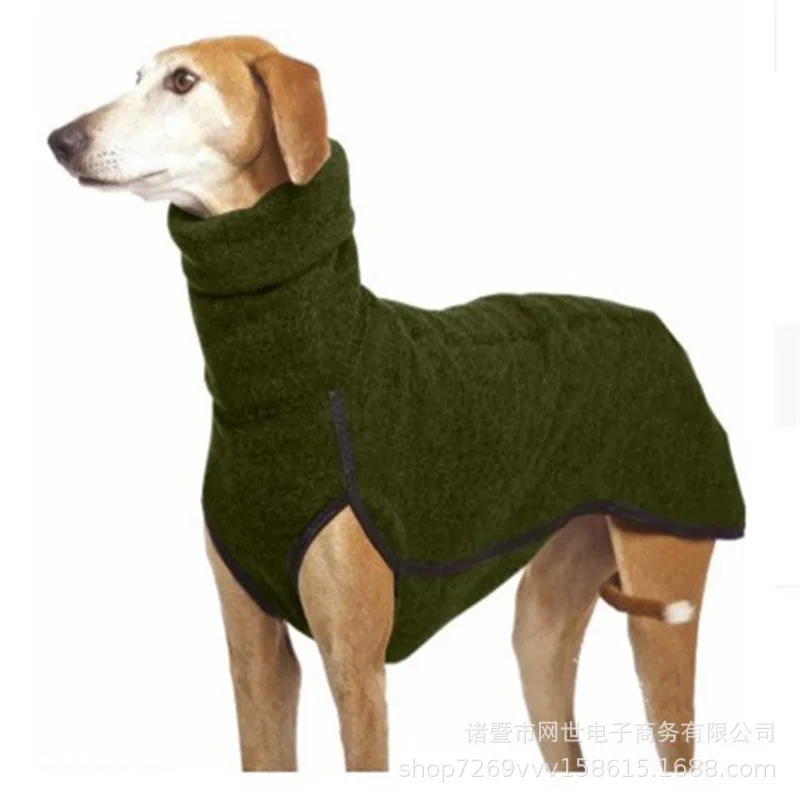 Popular Dog Clothing in Europe and The United States The New Fashionable 2024 Dog Velvet Golden Fur Solid Color Dog Clothing