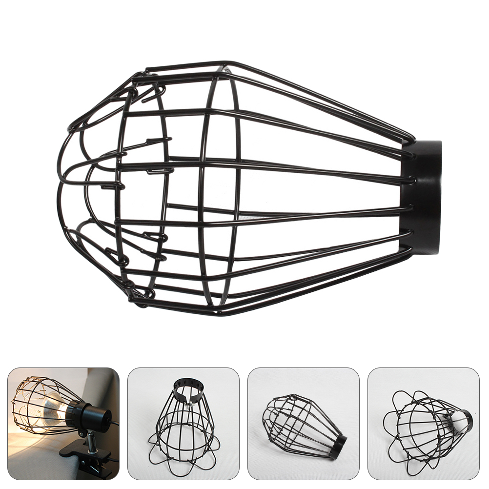 Metal Bulb Guard Cage Hanging Lamp Shade Metal Bulb Cage Bulb Guard Lamp Cage Ceiling Fan Cage Cover