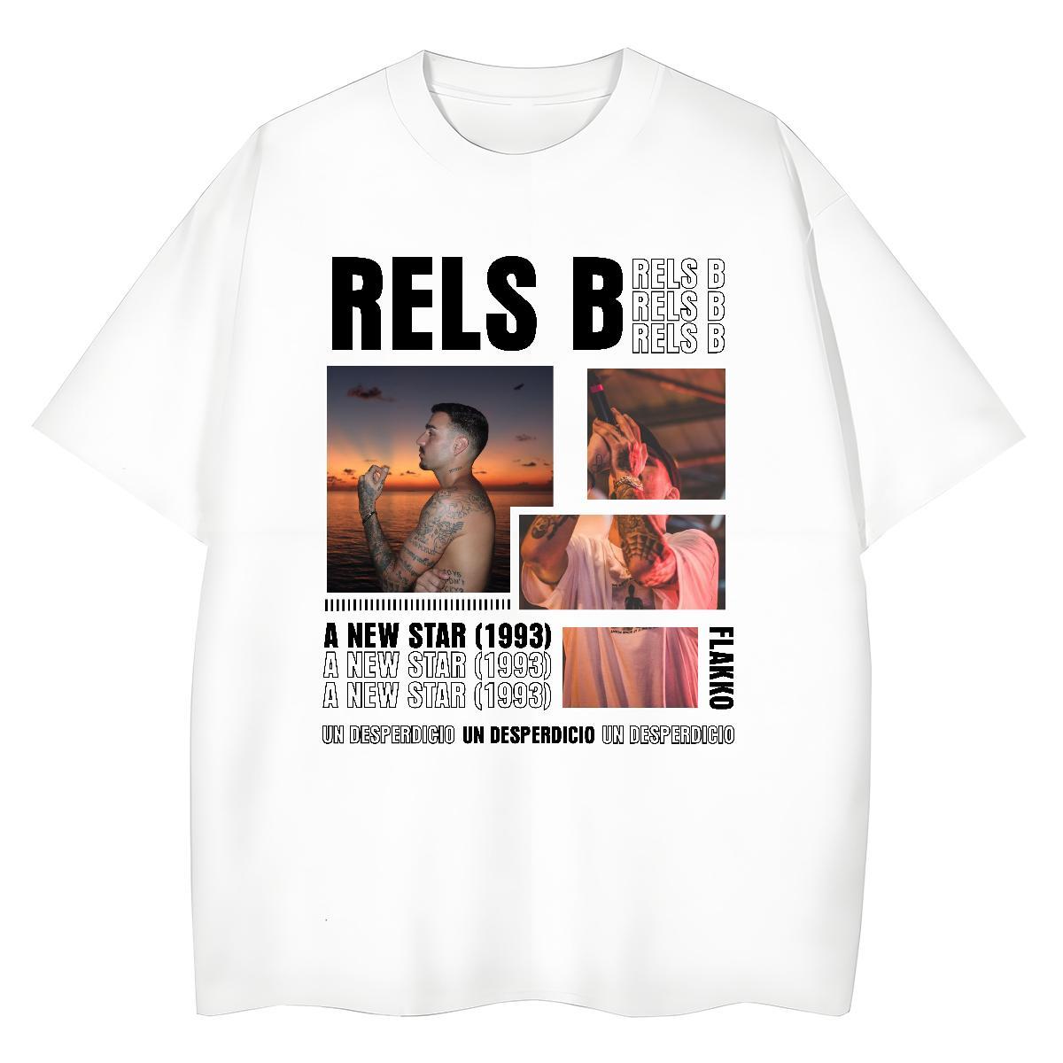 Fashion New Women T Shirts 230g 100% Cotton Breathable Short Sleeve Sports Street Wear RELS B Couples T Shirts High quality Anime Oversized Tee Shirt