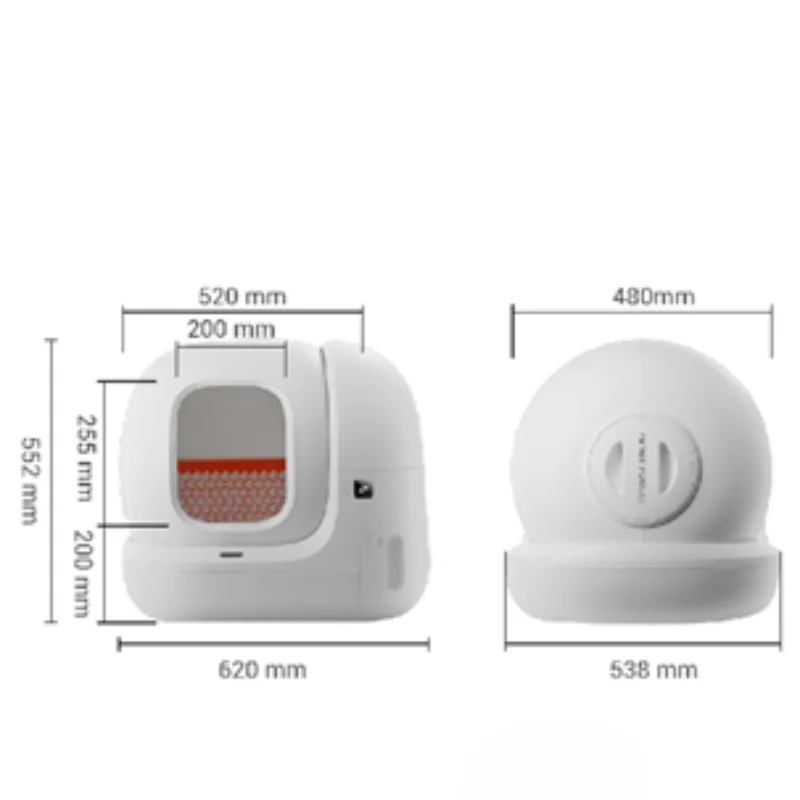 PETKIT PURA MAX Automatic Smart Cat Toilet Completely Closed Cat Litter Box Sandbox Self Cleaning APP Control Pet Products