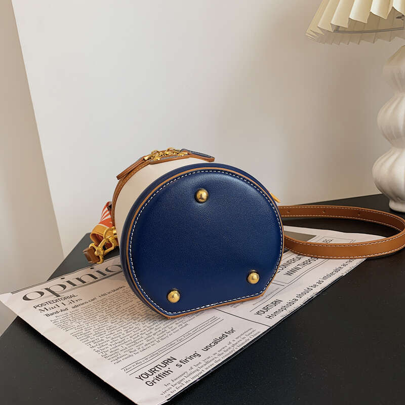 Women's Bucket bag new 2024 fashion cross-body niche cyder one-shoulder portable