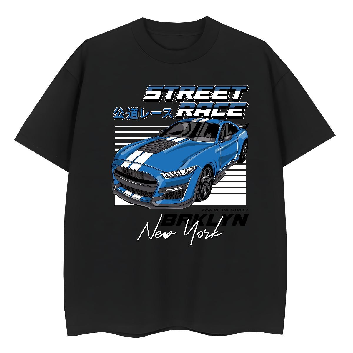 New Arrival T shirt 230g Pure Cotton O-Neck Short Sleeve Casual Beach car Womens Tshirts Female Skull Clothings