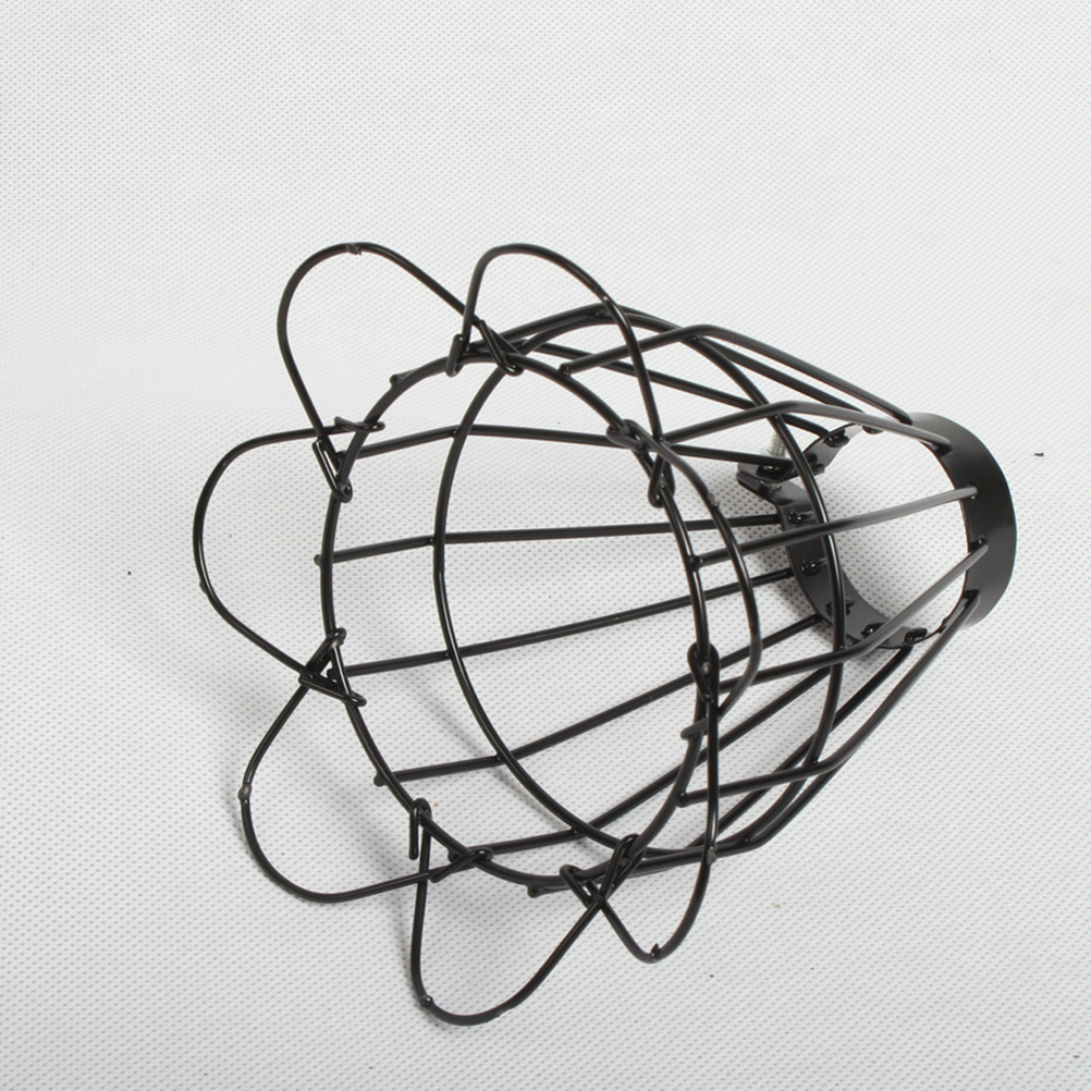 Metal Bulb Guard Cage Hanging Lamp Shade Metal Bulb Cage Bulb Guard Lamp Cage Ceiling Fan Cage Cover