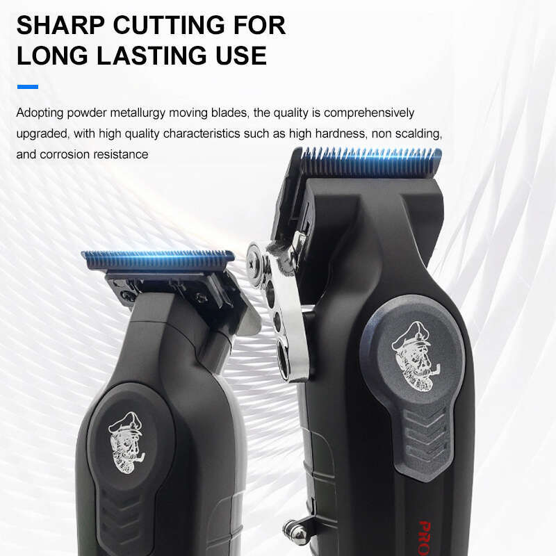 Clipper Shaver Kit Men Professional Barber Set for Hair and Cutting Zero Gap T-Blade Beard Trimmer