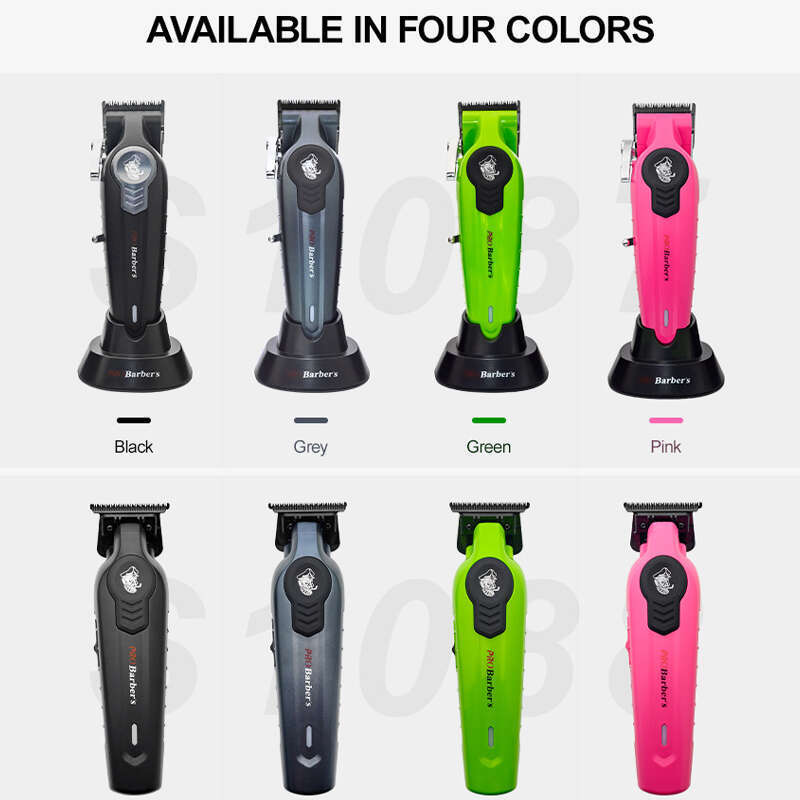 Clipper Shaver Kit Men Professional Barber Set for Hair and Cutting Zero Gap T-Blade Beard Trimmer